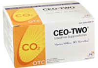 CEO-TWO® LAXATIVE SUPPOSITORIES – BOX OF 54
