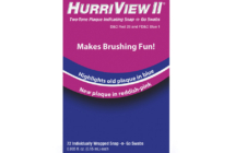 HURRIVIEW II® PLAQUE INDICATING SNAP -N- GO SWABS – BOX OF 72